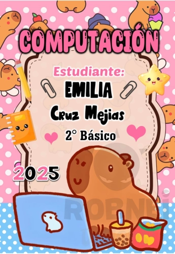 Capibara Kawaii Computacion 02